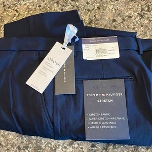 Mens Navy Tommy Hilfiger Pants
